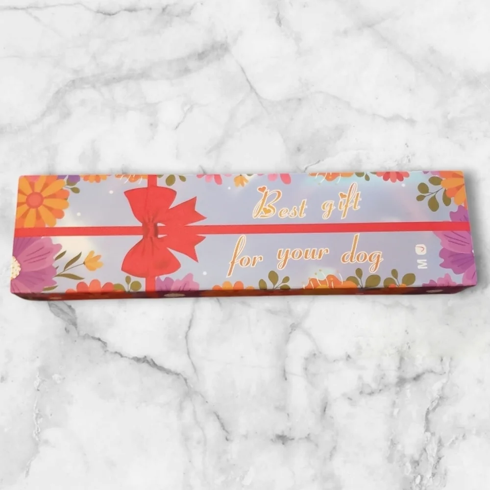 Daisy Blue Dog Collar with Removable Bow